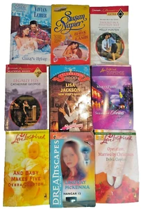 Harlequin/ Silhouette Romance novels. Lot of 9 Books - Bild 1 von 3