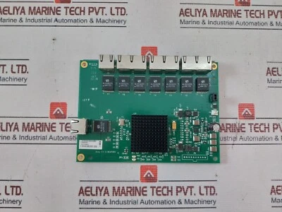 WATERS 210000282 7 Port Ethernet Card Rev F PCB 510000282 94V-0 - Image 1 of 4