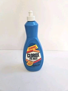 Vintage CLOROX Pre-Wash Stain Remover Thick Formula Discontinued 24 oz 1987 FULL - Picture 1 of 3