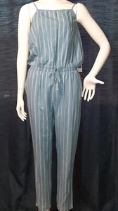 New! Ci Sono Spaghetti Strapped Pants Romper 1 Piece w/ Pockets Women's Large - Bild 1 von 8