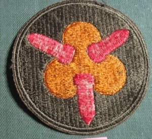 ARMY WW2 Patch Chesapeake Frontier Defense Sector  3RD COAST ARTILLERY no glow - Picture 1 of 2