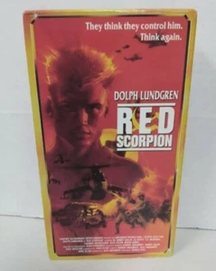 VHS Red Scorpion Dolph Lundgren Starmaker Release - Picture 1 of 3