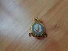 RAF ROYAL AIR FORCE MUSEUM NO.8 SQUADRON GOLD PLATED ENAMEL PIN BADGE