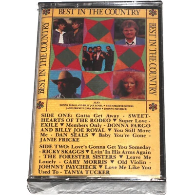 Best In The Country (Cassette Tape 1988) Country Music NEW SEALED - Image 1 of 4