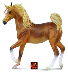 Figura modelo de juguete de caballo castaño árabe árabe por CollectA 88475 nueva - Imagen 1 de 2