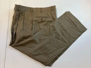 Jos A. Bank Men's Beige Wool Dress Pants 38X28 $118 - Picture 1 of 10