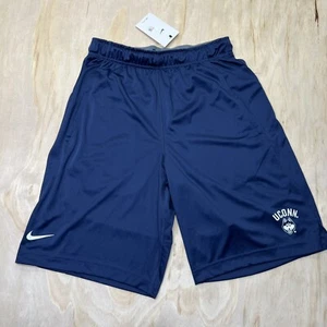 NEW SM UConn Huskies Nike Fly Short 2.0 Elite Dri Fit Practice Shorts Blue - Picture 1 of 13