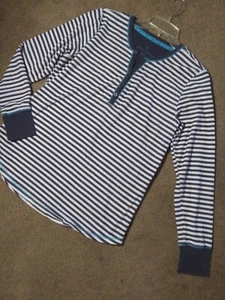 BETSEY JOHNSON Long Sleeve Top Size Medium Pullover Striped Soft Casual Shirt - Picture 1 of 9