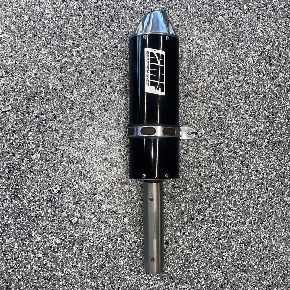 Escape HMF negro antideslizante Kawasaki Ninja 250R Foto 1 de 4