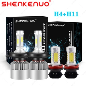For 2007 - 2014 Honda CRV CR-V LED Headlight Fog Light Hi / Low Dual Beam Bulbs - Foto 1 di 12