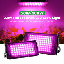 LED Wachstumslampe Pflanzenlampe Pflanzenleuchte Grow Licht Vollspektrum 50/100W