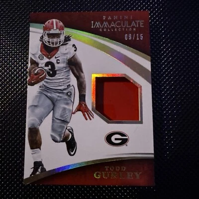 Casco Panini Immaculate Collection Todd Gurley 2015 9/15 Foto 1 de 4