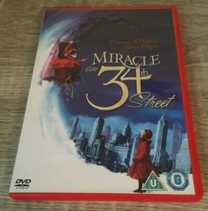 MIRACLE ON 34TH STREET 1994 (DVD, 2006) KIDS FAMILY FUN DVD GIRLS BOYS XMAS FILM - Imagen 1 de 2