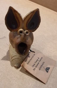 Vintage Gumnut Figurine Australian Folk Art Handcrafted by Chris Trump & The... - Picture 1 of 6