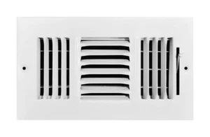 Truaire 103M 8x4" (misurazione apertura condotti) griglia registro bianco alimentazione 3 vie - Foto 1 di 2