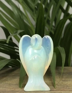 Opalit Winkel Schutz Heilung Kristall Reiki Chakra Wicca Meditation Figur. - Bild 1 von 10