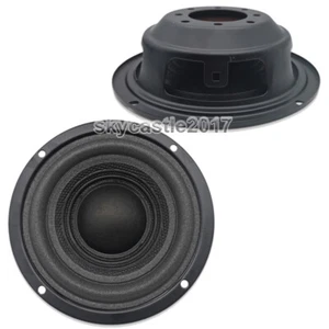 2pcs 4'' inch Speaker Passive Radiator Auxiliary Bass Woofer Diaphragm Repair - Picture 1 of 7