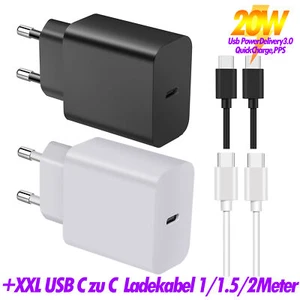 LenovoM9 M8  Schnellladegerät Netzteil Usb C Adapter 20W Ladekabel - Bild 1 von 18
