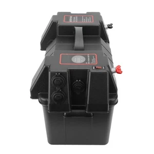 12V Multifuctional Smart Battery Box USB Car With Voltmeter For Car↑ - Photo 1 sur 12