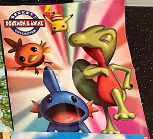 22 x 22 Pokemon Beckett Collector Rare VTG POSTER GameBoy Nintendo Sapphire Ruby - Picture 1 of 1