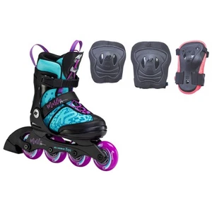 K2 Marlee Pro Pack Light Blue Girls Adjustable Inline Skates - Picture 1 of 2