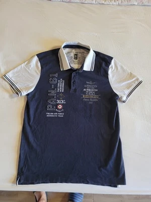 Polo Aeronautica Militare Frecce Tricolori 100 Anni TG.L Foto 1 de 4