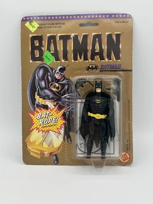 Figura de acción Toybiz Batman Bat Rope 1989 de colección sellada nueva en caja completa DC Comics Foto 1 de 4