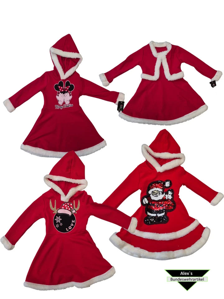 Mädchen Weihnachtskleid Partykleid Weihnachtskostüm Festlich Kleid B-Ware - Bild 1 von 1