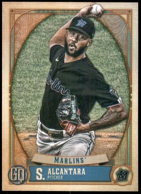 2021 Topps Gypsy Queen Baseball Card #168 Sandy Alcantara - Image 1 of 2