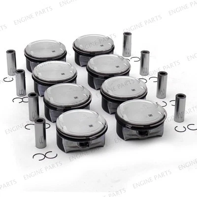 Juego de 8 pistones y anillos para Mercedes-Benz C63 E63 SL63 AMG W204 W211 M156 6,3 L V8 Foto 1 de 3