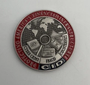 Moneta sfida CID divisione investigativa criminale USSS Secret Service - Foto 1 di 3