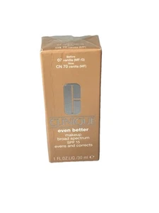 Clinique Even Better Makeup Foundation SPF 15 CN 70 Vanilla 1 oz - Picture 1 of 4