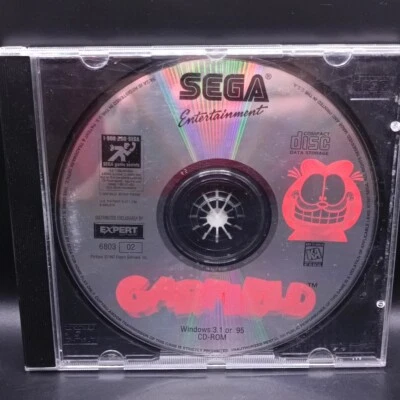 Garfield in TV land! (PC, 1997) SEGA PC Collection Classic Windows CD-ROM - Image 1 of 4