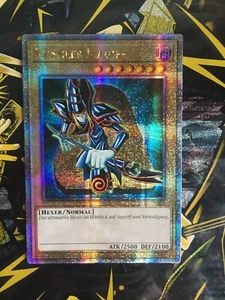 Yu-Gi-Oh! Dunkler Magier LC01-DE005 Quarter Century Secret Rare Deutsch NM - Bild 1 von 2