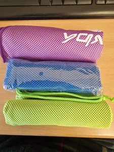 Fit-Flip Cooling towel - cool down towel - microfibre ice towel 3 PACK - Picture 1 of 7