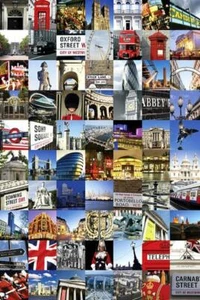 London : Collage - Maxi Poster 61cm x 91.5cm new and sealed - Picture 1 of 1