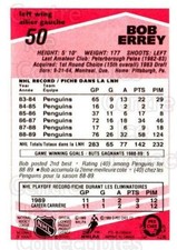 1989-90 O-Pee-Chee Tembec Test #50 Bob Errey