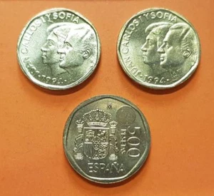 500 Pesetas 1994 Without Circular @Numismatics Bilbao@ Juan Carlos I KM924 Sc - Picture 1 of 2
