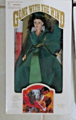 Lo que el viento se llevó 1989 12" retrato de Scarlett O'hara por World Doll LE #71151 Foto 1 de 3