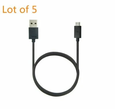 5X 3FT Micro USB FAST charger cable cord for ASUS Zenfone 2 5 6 Laser Deluxe - Image 1 of 4