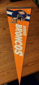 Vintage Denver Broncos Pennant NFL Excellent Condition - Picture 1 of 1