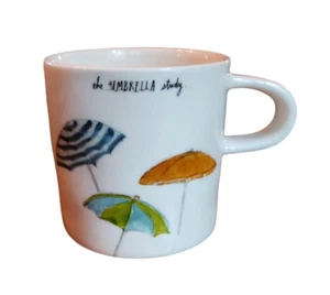 Raro "NUEVO" Rae Dunn Retirado Francés Boceto Boutique Taza Café "El Estudio del Paraguas" - Imagen 1 de 4