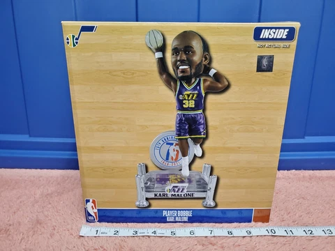 FOCO Karl Malone 75th NBA Anniversary Bobblehead Utah Jazz Karl Malone Bobble Cover