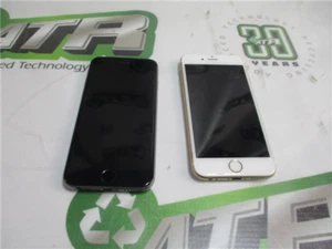 Apple iPhone 6s A1688 32GB Unlocked Grey and Gold 4.7in A9 Lot of Two - Picture 1 of 7