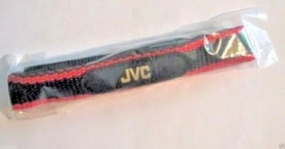 JVC Neck Strap For SLR DSLR Cameras, New in Package! Red & Black, Genuine JVC - Image 1 of 3