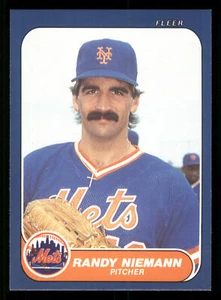 Randy Niemann - 1986 Fleer Update #U-82 - New York Mets - Picture 1 of 2