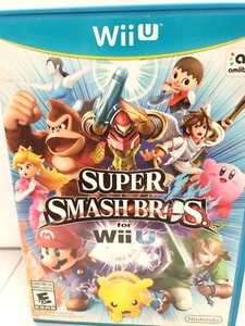 Super Smash Bros. (Nintendo Wii U) Complete W Case And Manual! - Picture 1 of 3
