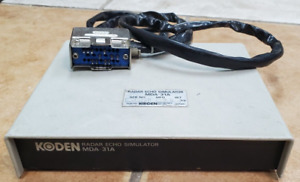 Koden Si-tex MDA-31A Radar Echo Simulator Complete W/ 24 Pin Connector UNTESTED