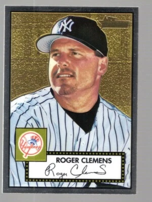 Roger Clemens 2001 Topps Heritage cromo 060/552 #CP71 Foto 1 de 2