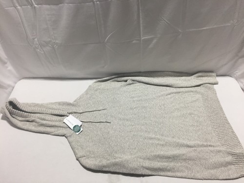 OFF WHITE Felpa con cappuccio J68 EVEN TIDE Tallin Snowheather testurizzata bianco sporco uomo taglia XL